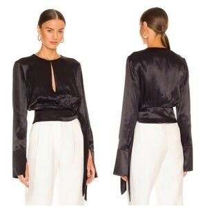 L’Academie Maisel Top in Black Size S